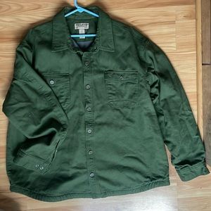 Duluth Trading Co fleece lined jean jacket 3xl